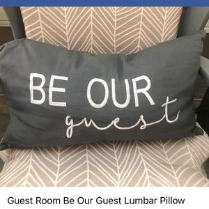 Disney Themed Beauty And The Beast Lumbar Pillow